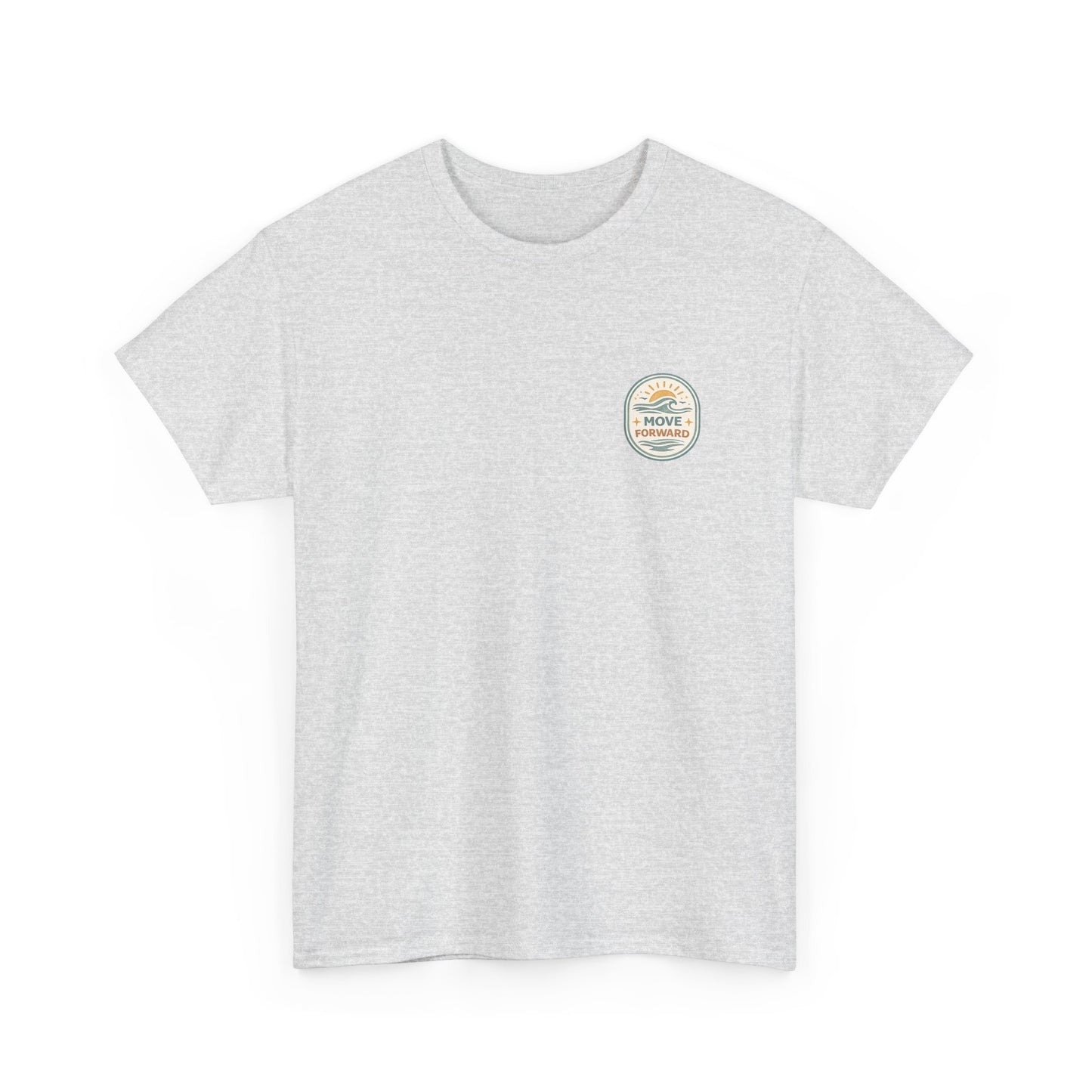 Keep Moving Forward T-Shirt — Inspirational Travel Compass Graphic Tee