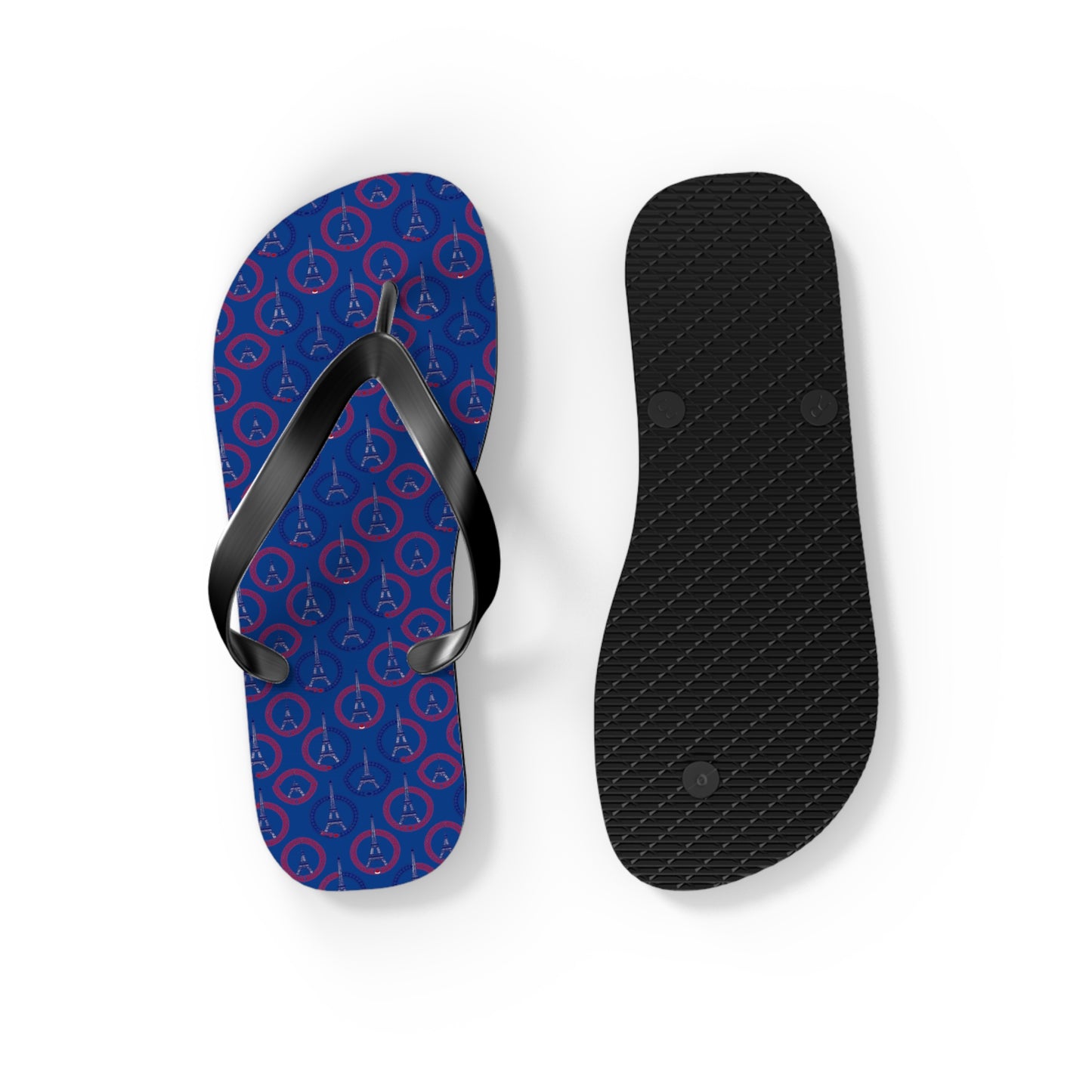 Paris Olympics Inspired Moda Urbano Designer Flip Flops