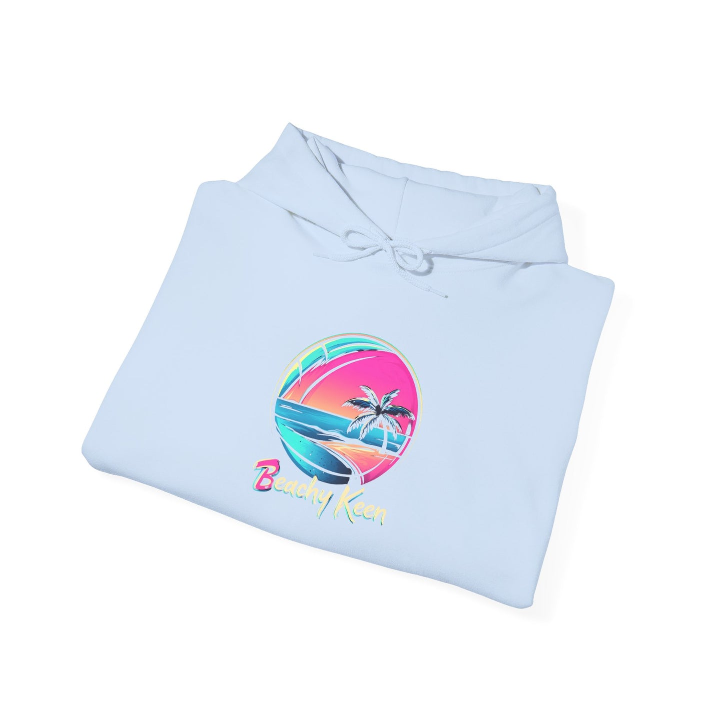 Beachy Keen Surface Beach Volleyball Unisex Heavy Blend™ Hooded Sweatshirt