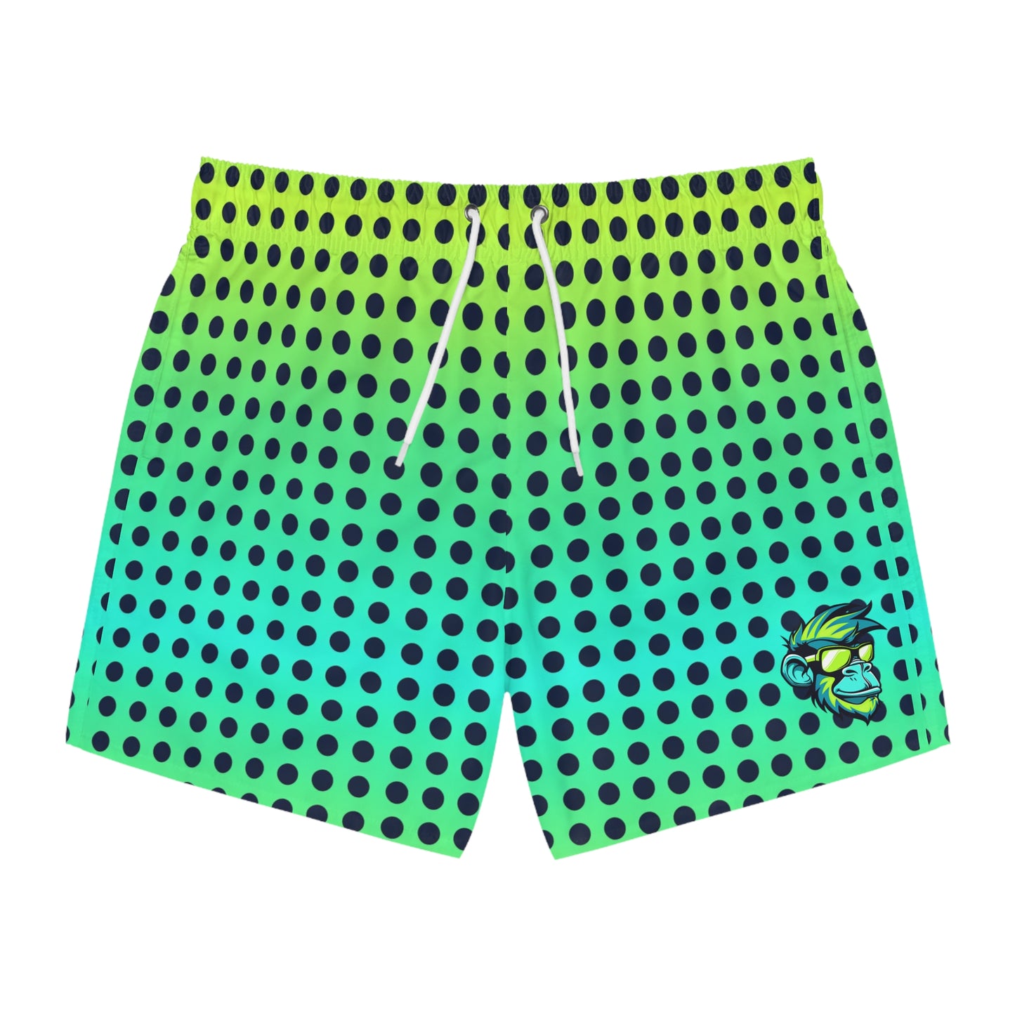 Mascot Surface Beach Volleyball Club Dotted Ombré Modern Swim Trunks Volleys