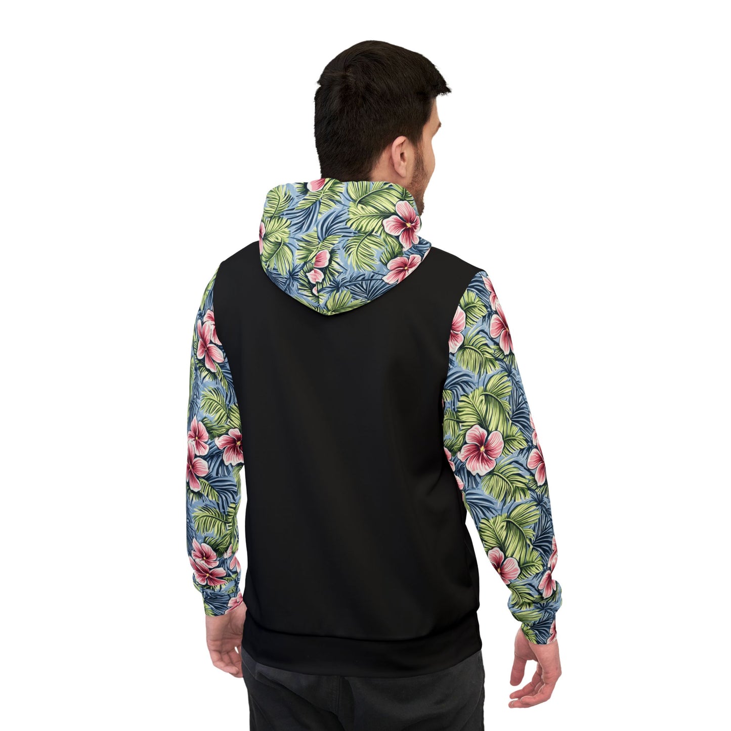 Surface Beach Volleyball Club Floral Sublimated Designer Athletic Hoodie