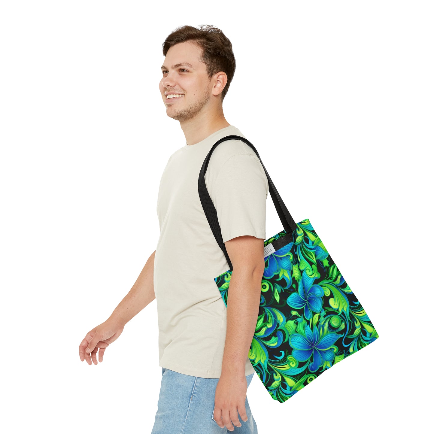 Surface Beach Volleyball Club Floral Tote Bag (AOP)