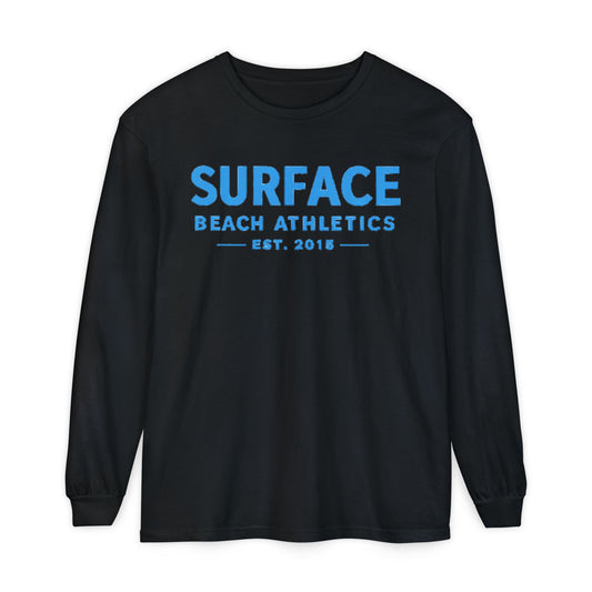Surface Beach Athletics Long Sleeve Tee — 'Surface' Graphic Shirt