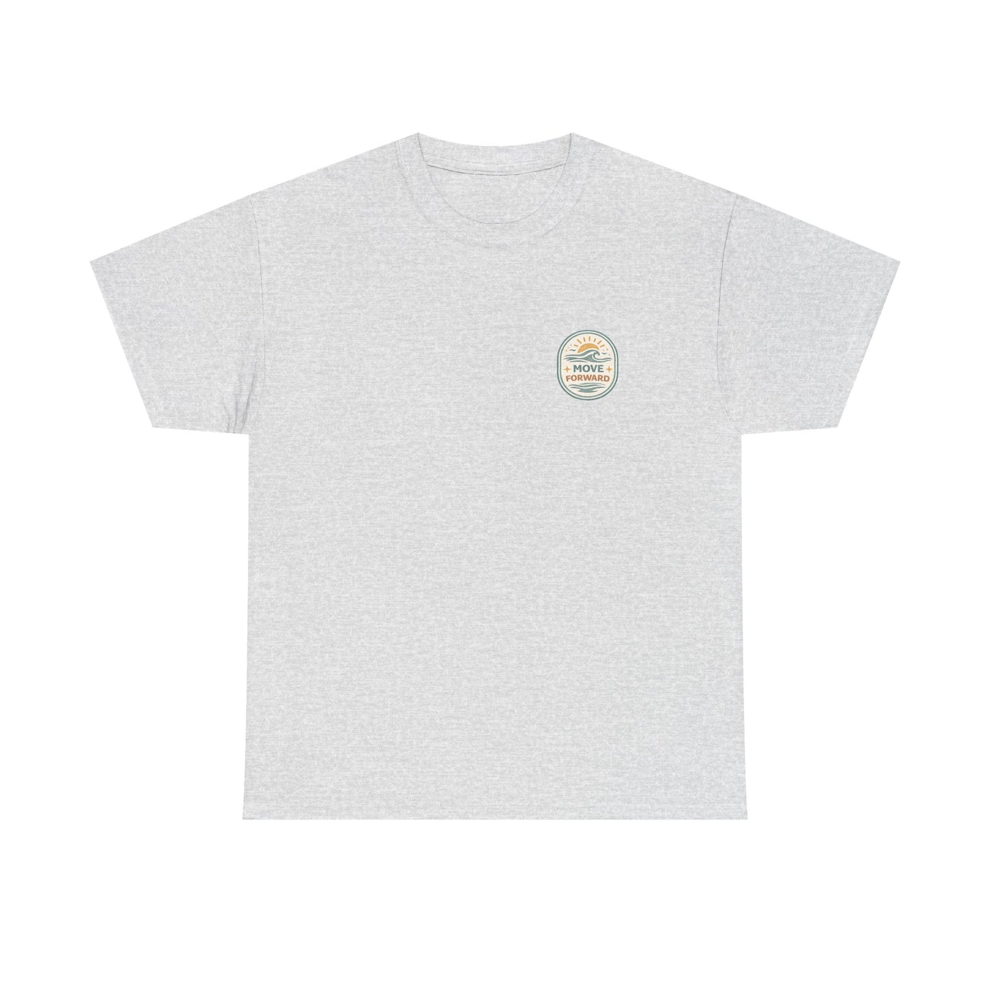 Keep Moving Forward T-Shirt — Inspirational Travel Compass Graphic Tee