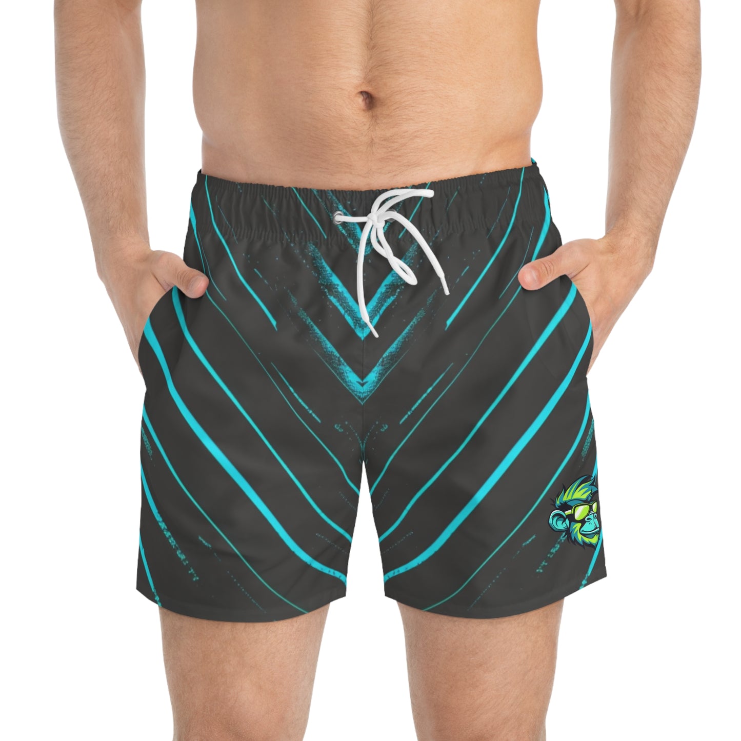 Mascot Surface Beach Volleyball Club Modern Swim Trunks