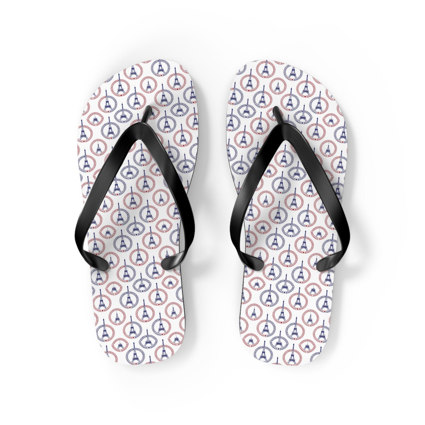 Paris Olympics Inspired Moda Urbano Designer Flip Flops