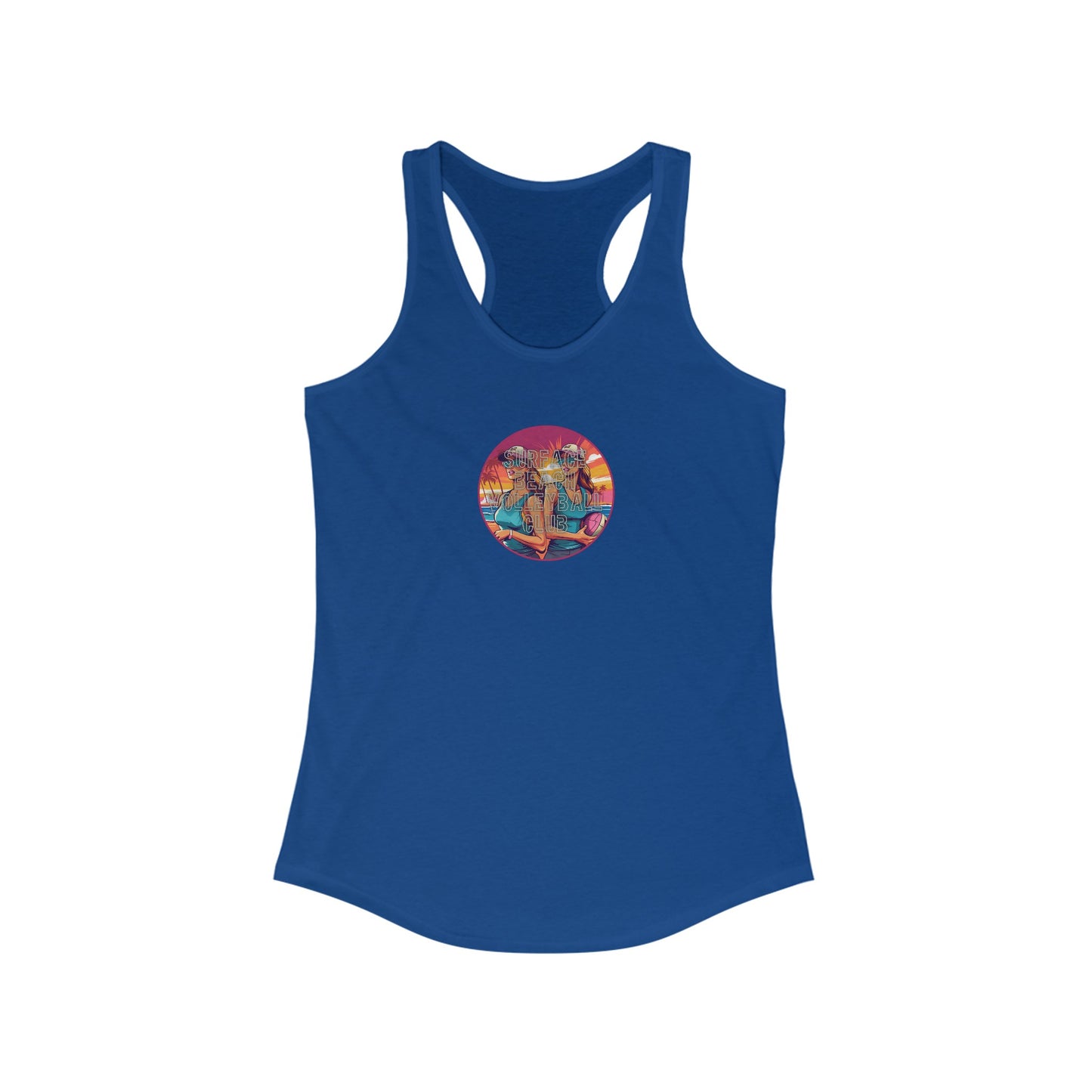 Surface Beach Volleball Racerback Tank