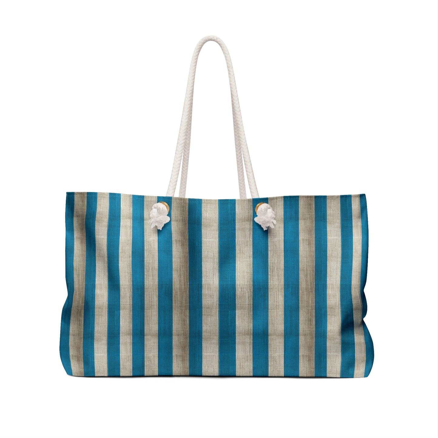 Surfache Adriatic Club Striped Seaside Weekender Bag —Nautical Travel Tote