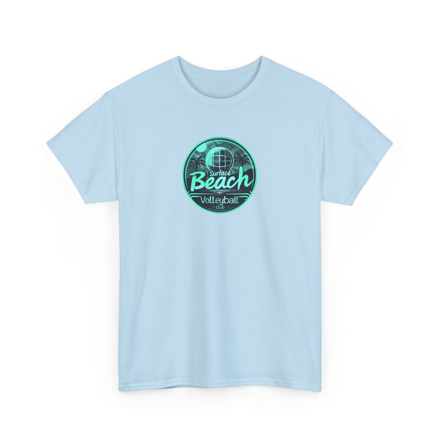 Icon Surface Beach Volleyball Club Unisex Heavy Cotton Tee
