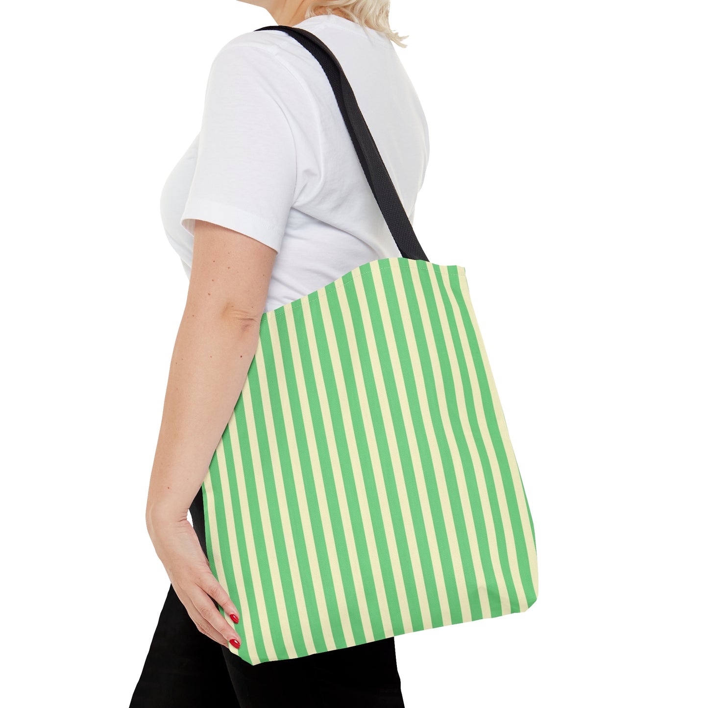 Moda Urbano Striped Tote Bag (AOP)