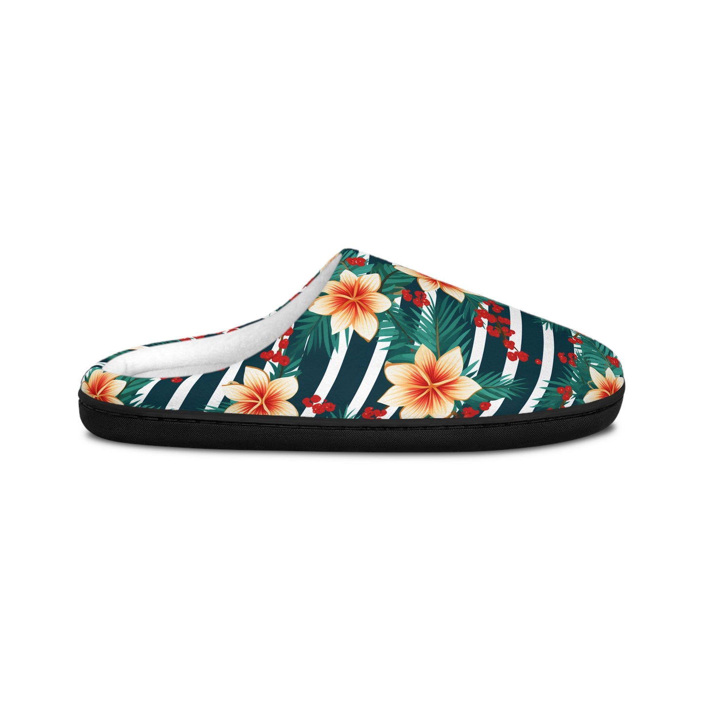 Enrico's Tropical Christmas Holiday Men's Indoor Slippers