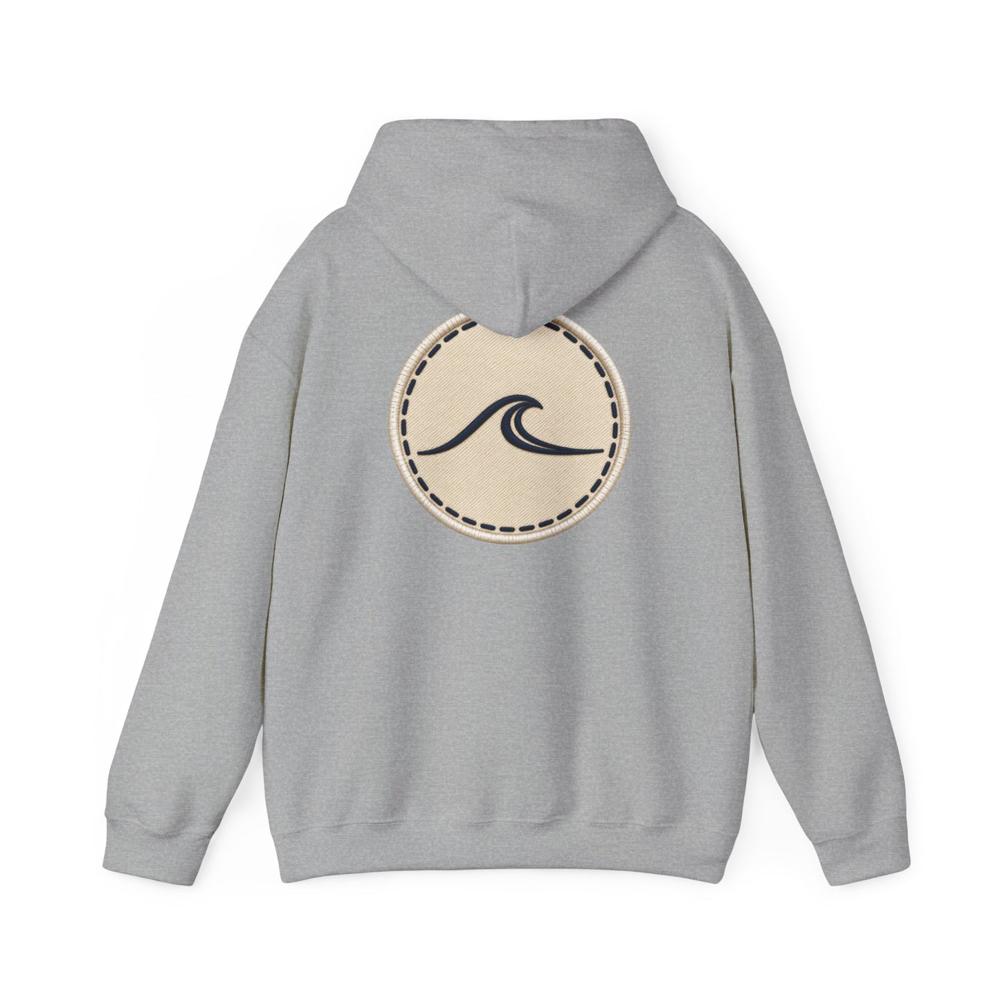 Surfache Wave Logo Hoodie — Coastal Surf-Inspired Pullover