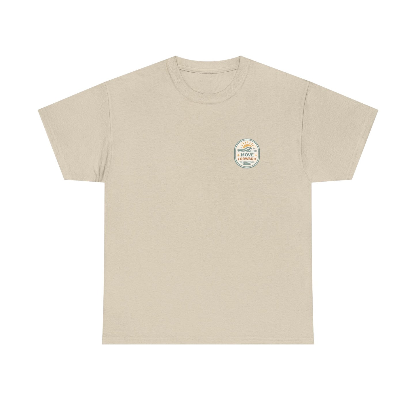 Keep Moving Forward T-Shirt — Inspirational Travel Compass Graphic Tee