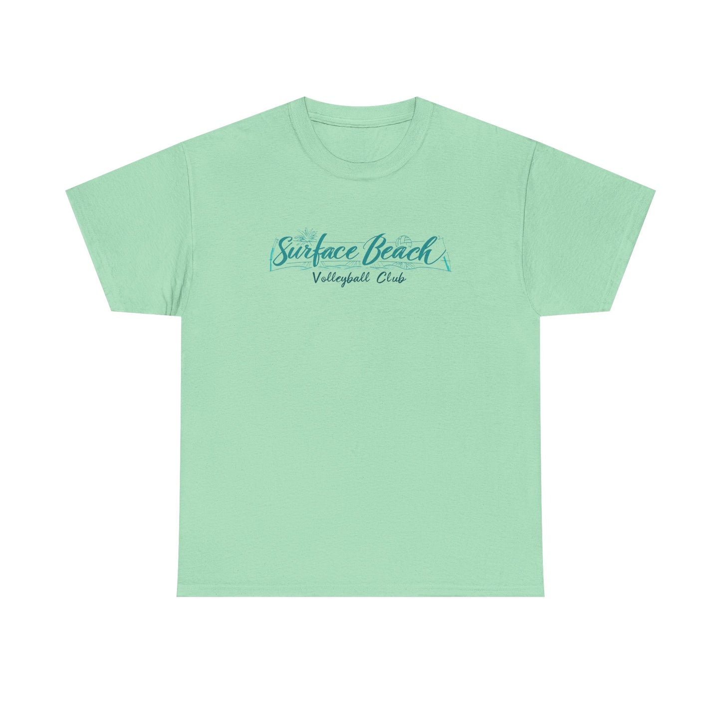 Beach Player Volleyball Tee — Surface Beach Club Graphic T-Shirt