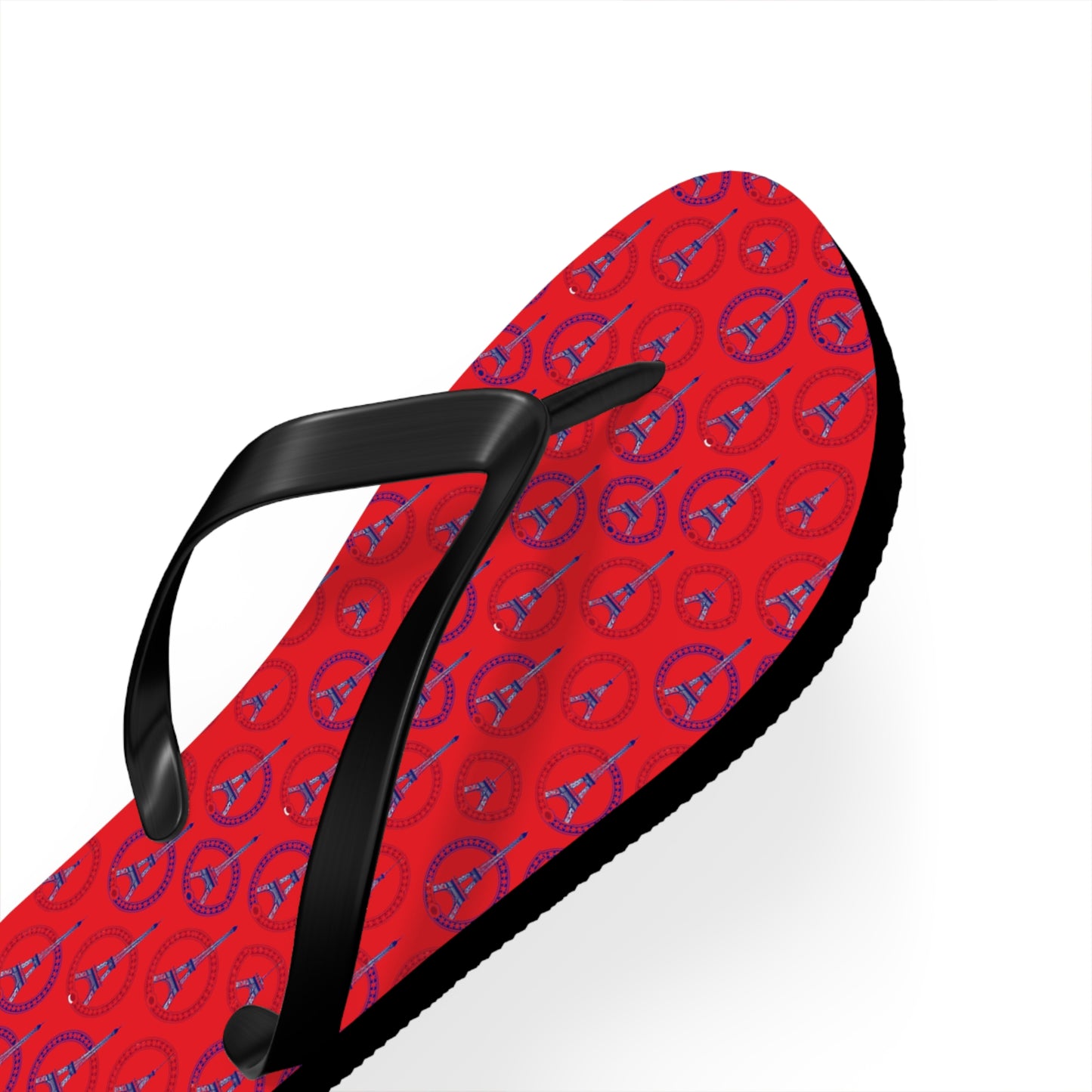 Paris Olympics Inspired Moda Urbano Designer Flip Flops