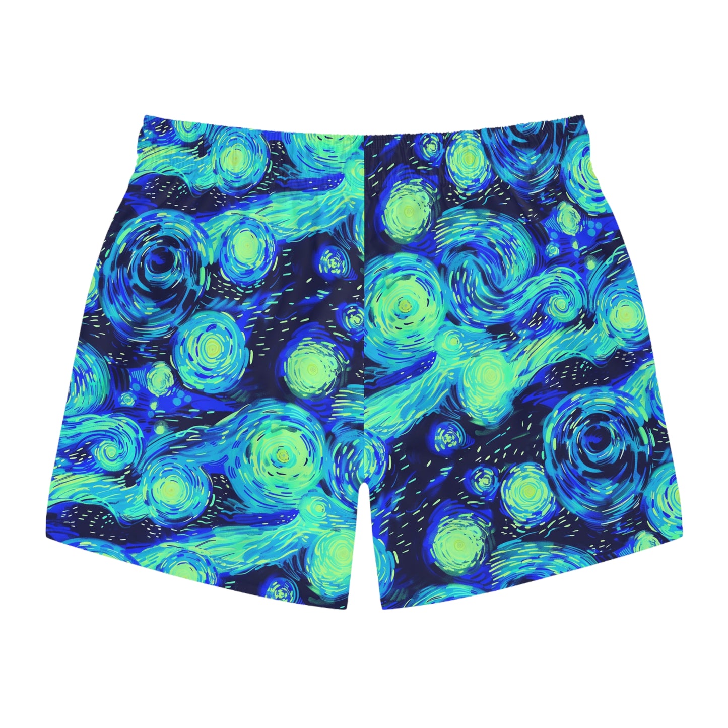 Starry Night Mascot Surface Beach Volleyball Club Modern Swim Trunks