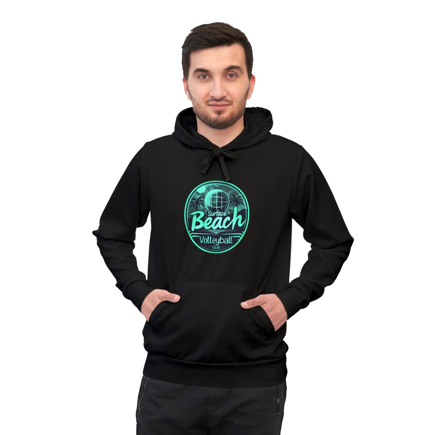 Icon Surface Beach Volleyball Club Sublimated Designer Athletic Hoodie