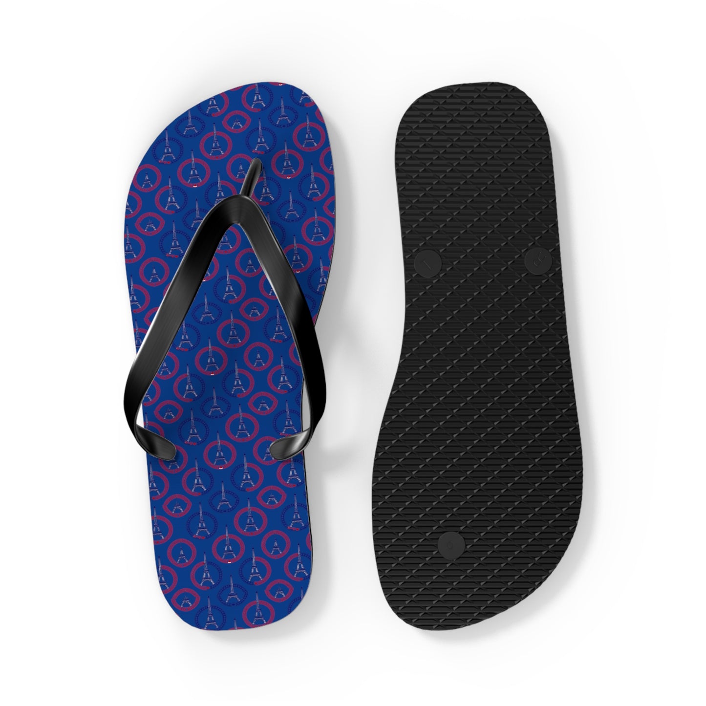 Paris Olympics Inspired Moda Urbano Designer Flip Flops