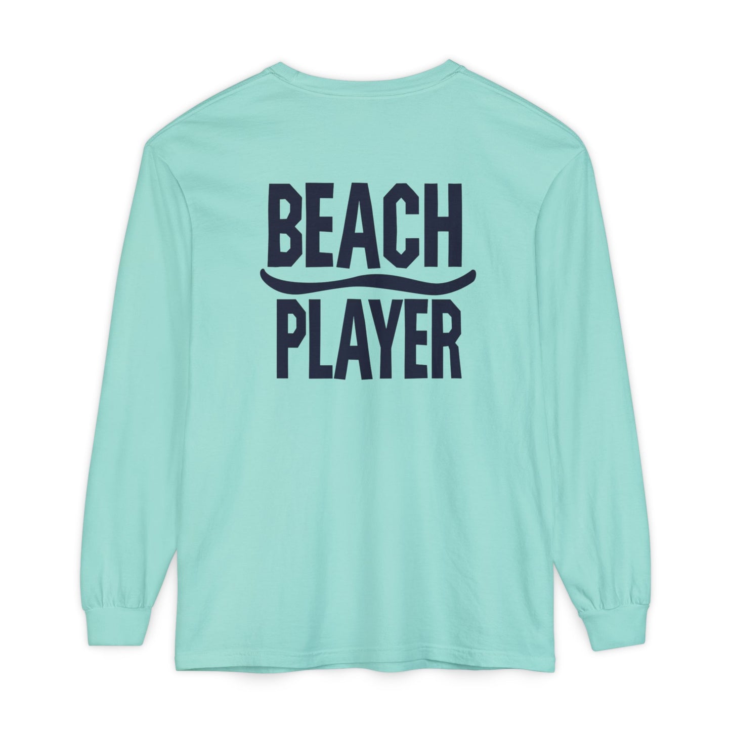Surface Beach Volleyball Club Long Sleeve Tee — "Beach Player" Back Print