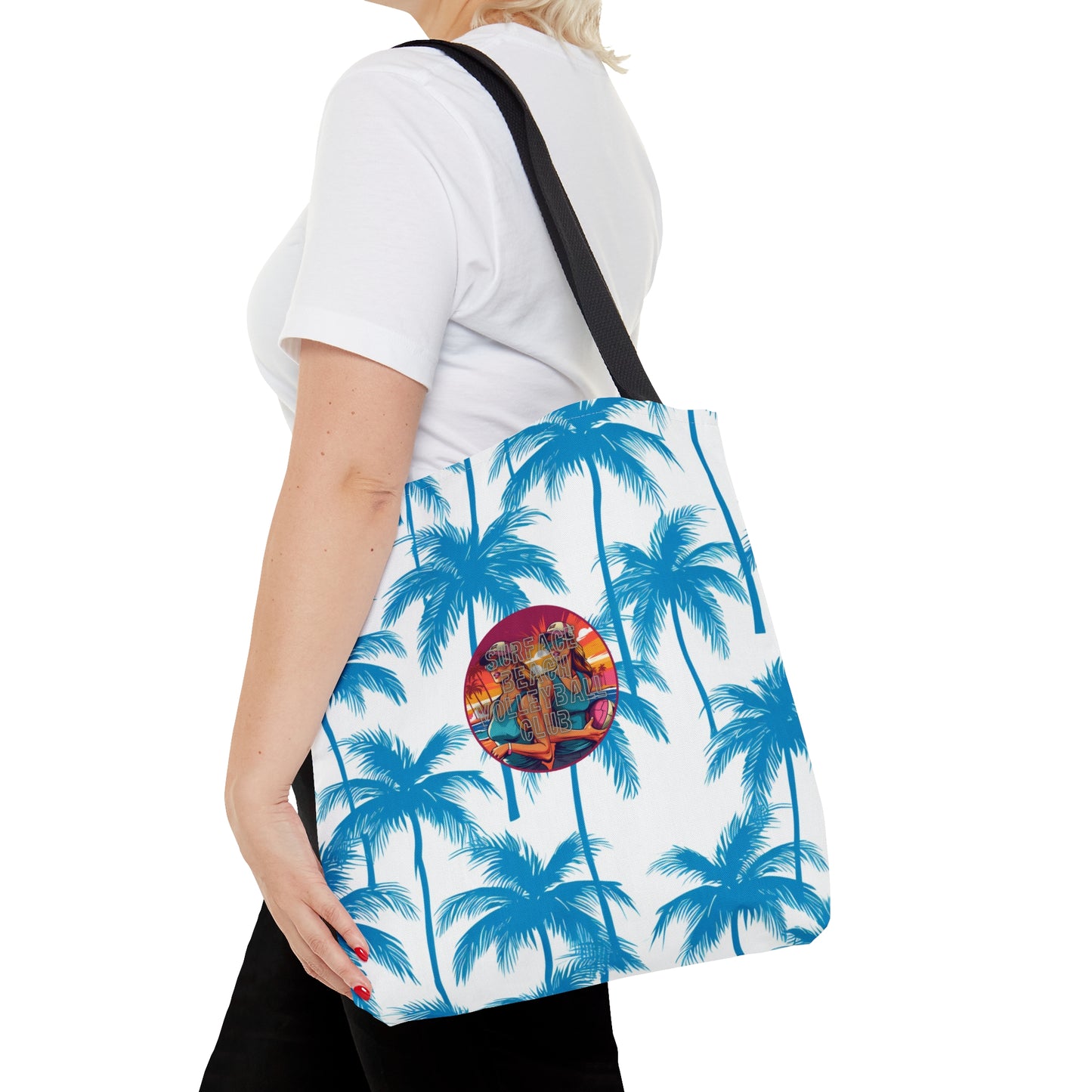 Surface Beach Volleyball Club Travel Tote Bag