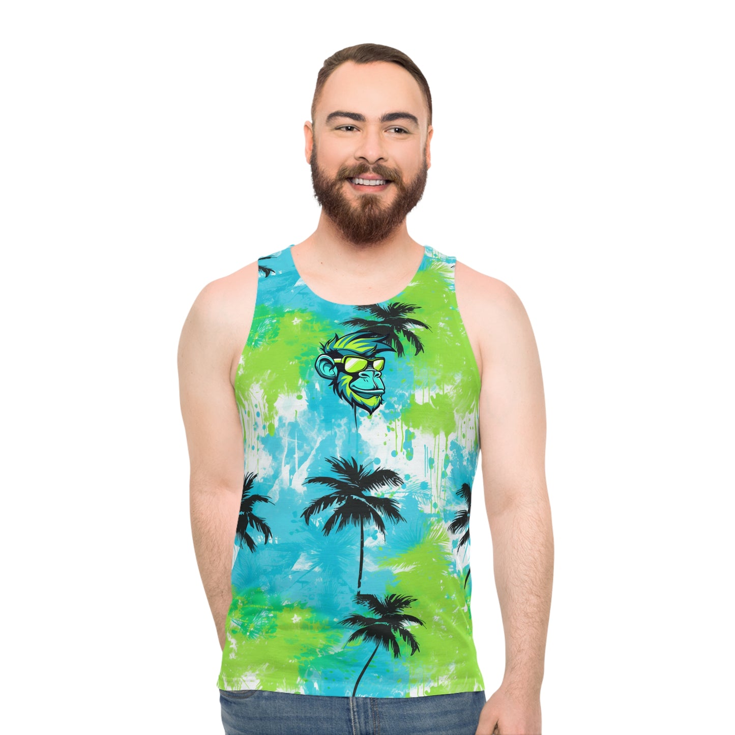 Mascot Surface Beach Volleyball Club Unisex Tank Top (AOP)