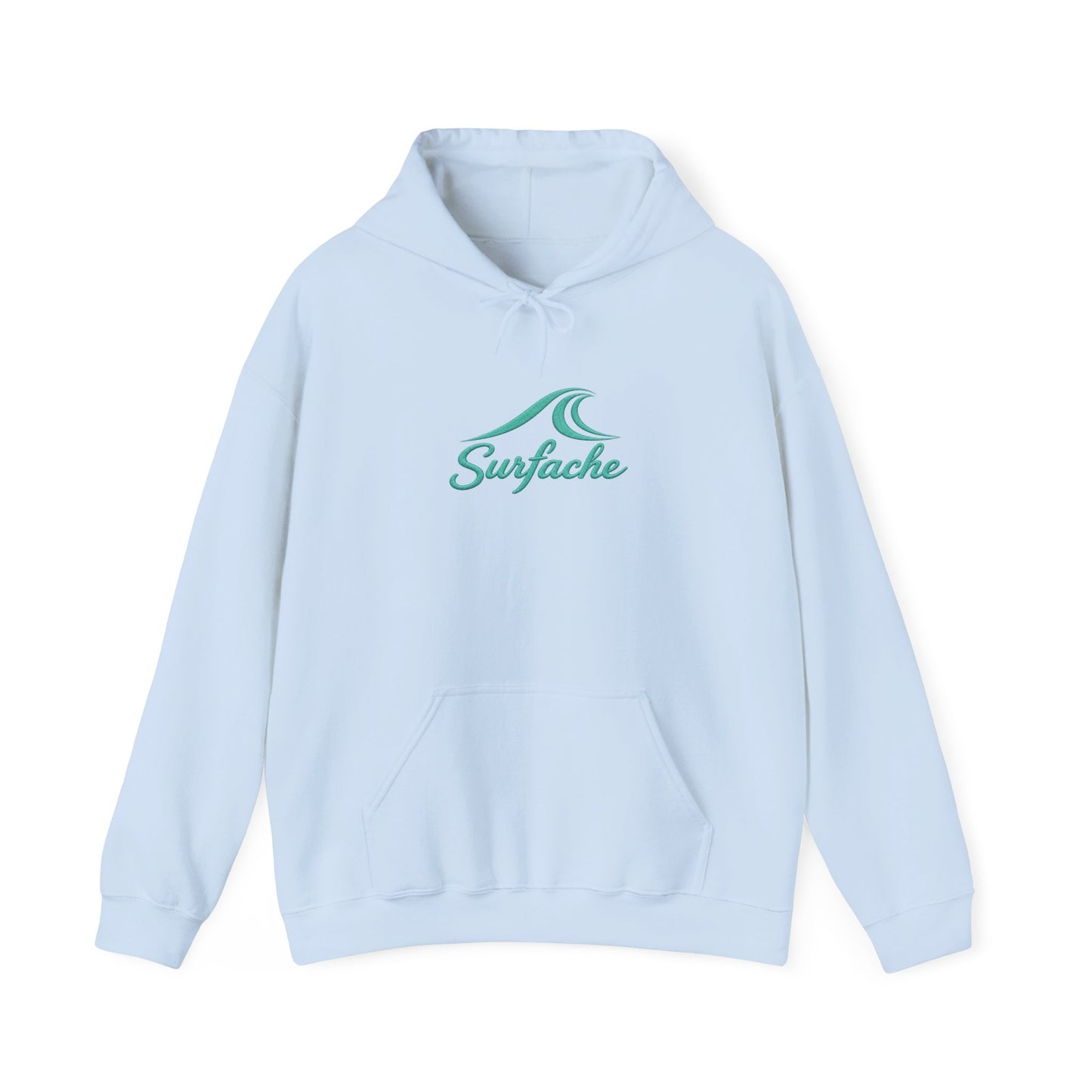 Surfache World Cup Wave Hoodie — Vintage Surf Patch Graphic Hooded Sweatshirt