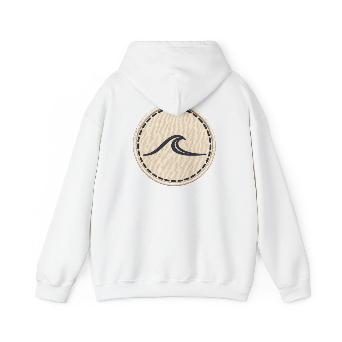Surfache Wave Logo Hoodie — Coastal Surf-Inspired Pullover