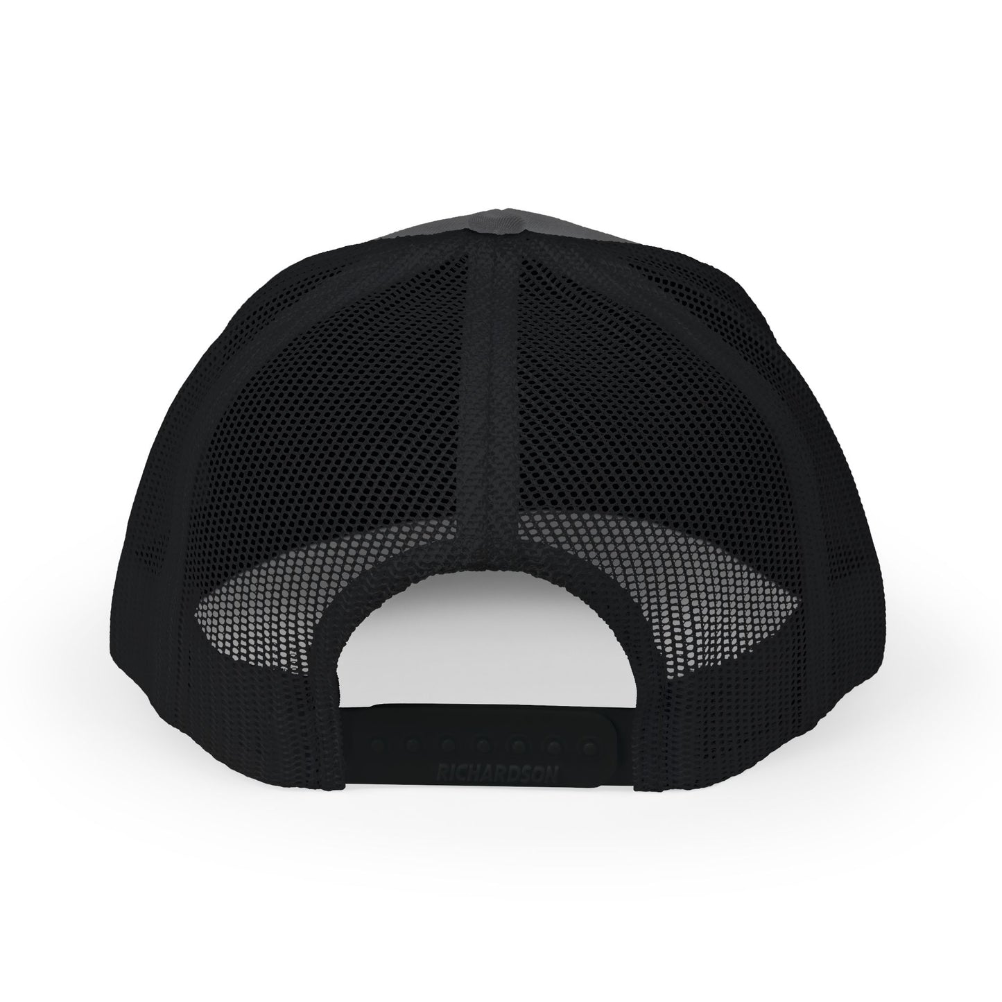 Whiplash Script Snapback Trucker Cap — Retro Baseball Mesh Hat
