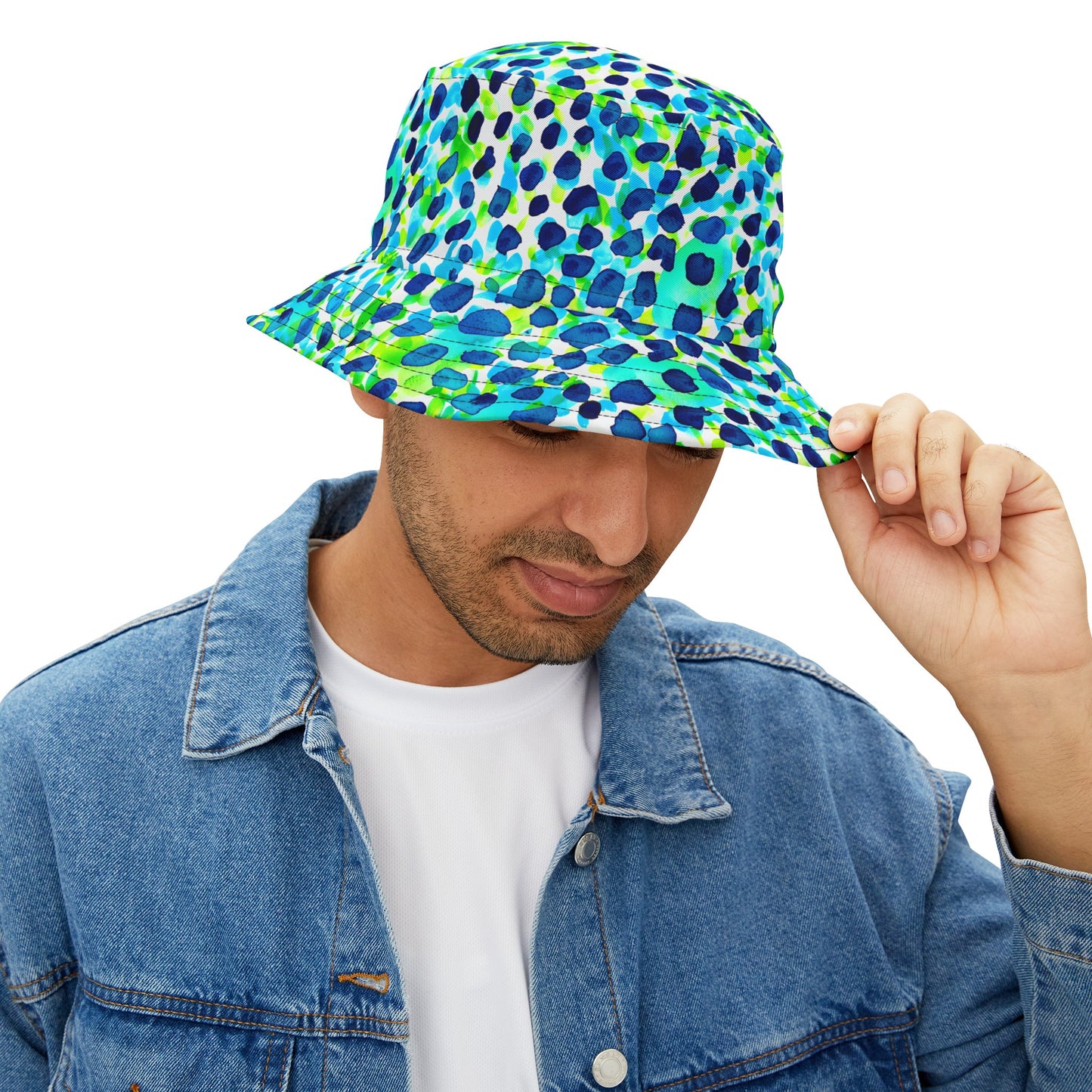 Moda Urbano Spotted Bucket Hat (AOP)