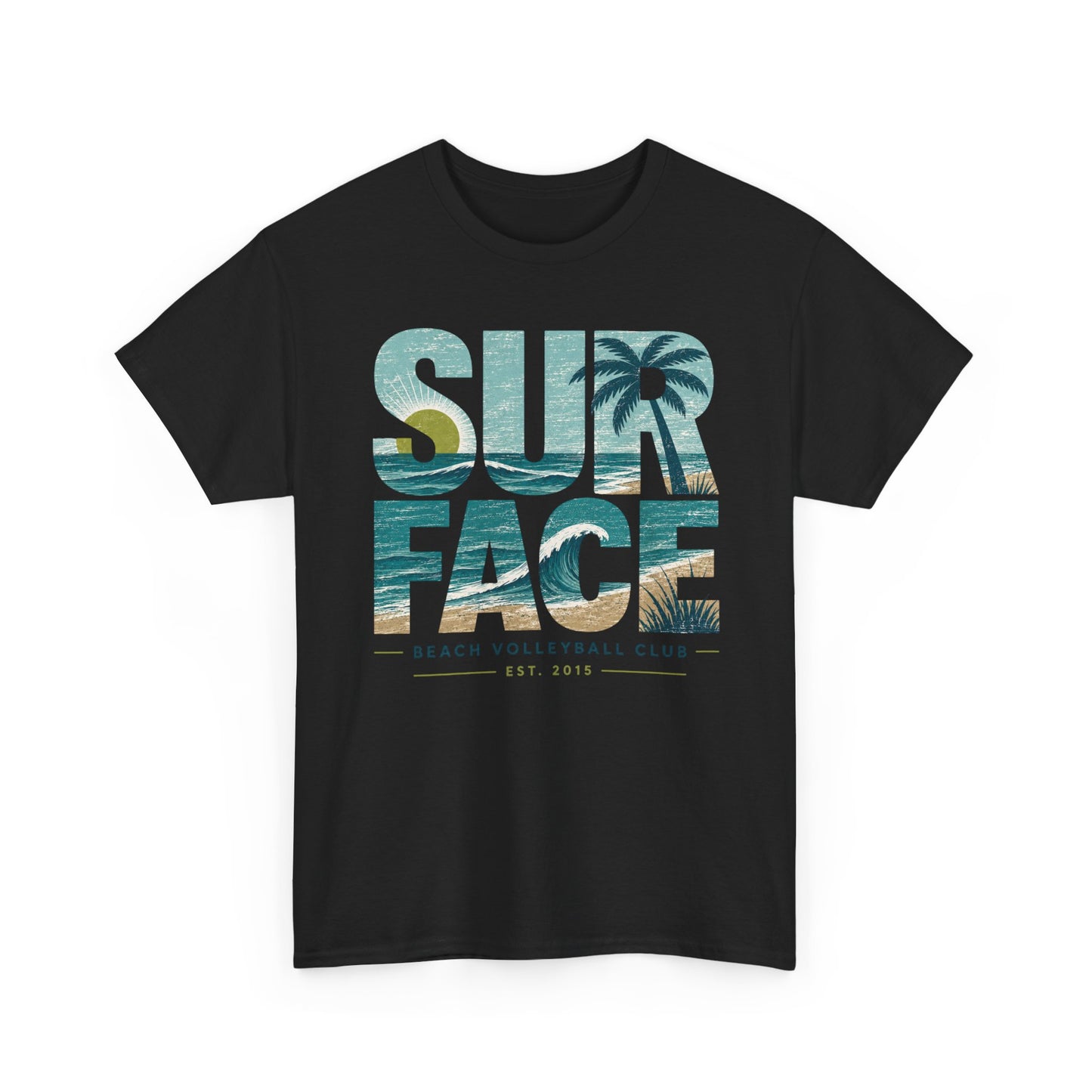 Surface Beach Volleyball Club T-Shirt — Surf Graphic Tee