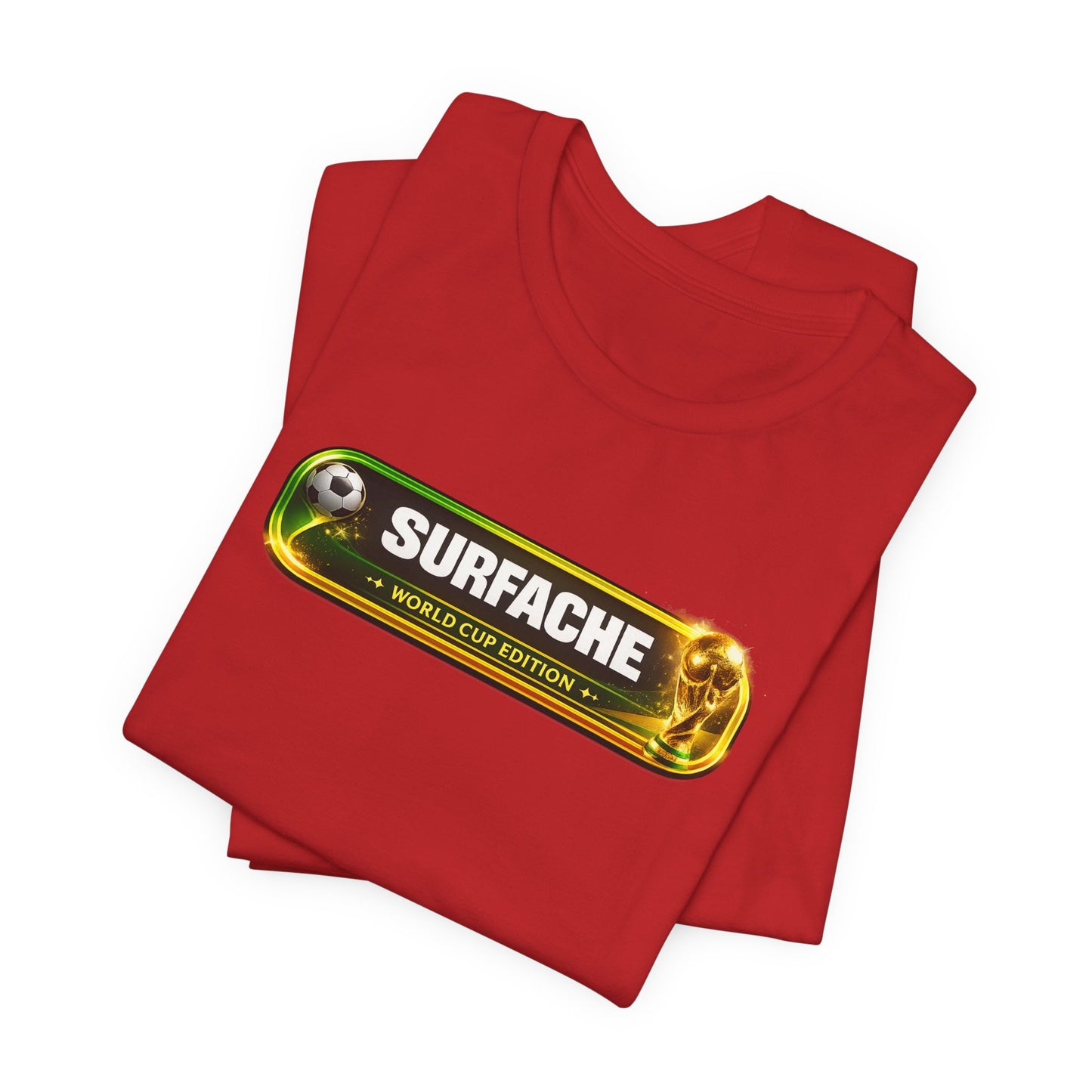Surfache World Cup Soccer Fan Tee — ‘9’ Back Player Graphic with Surfache Crest