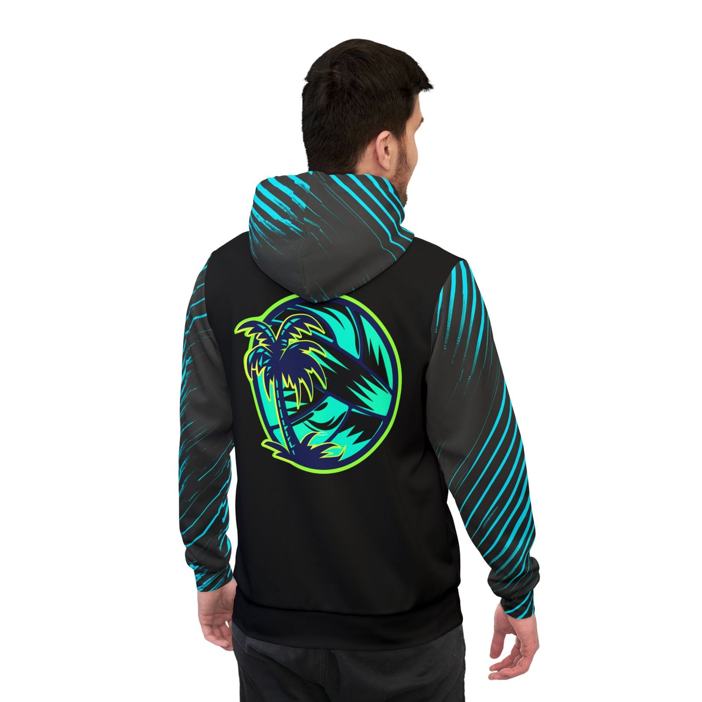 Mascot Surface Beach Volleyball Club Sublimated Designer Athletic Hoodie