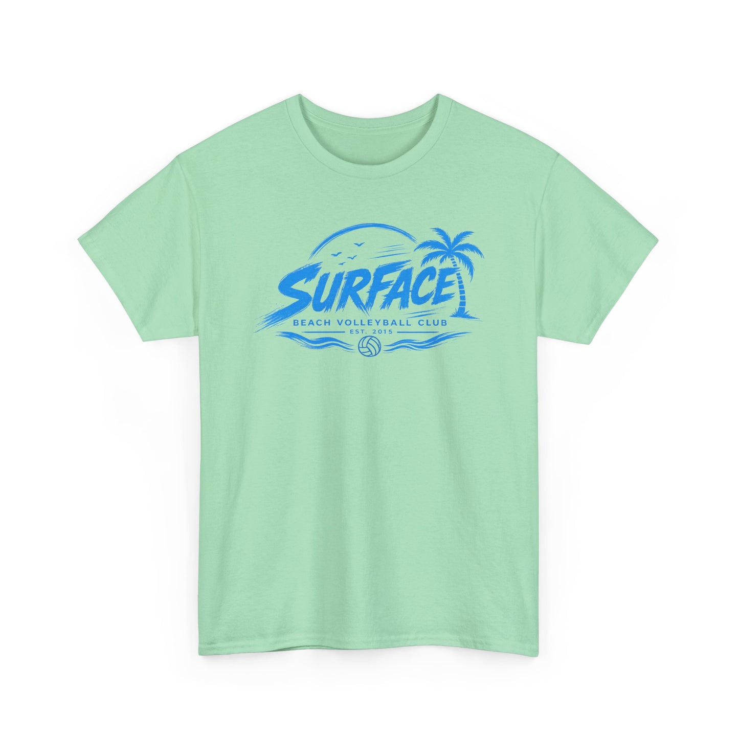 Surface Beach Volleyball Club T-Shirt — Coastal Surf Logo Tee