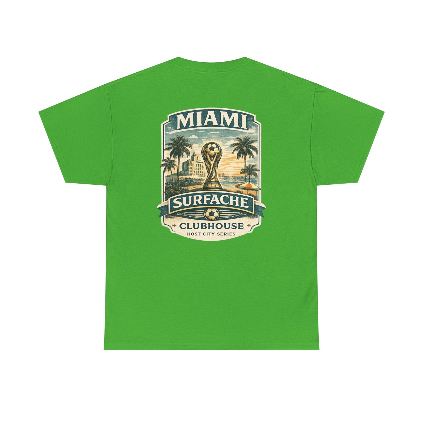 Surfache Miami Clubhouse T-Shirt — Vintage Palm Beach Surf Tee