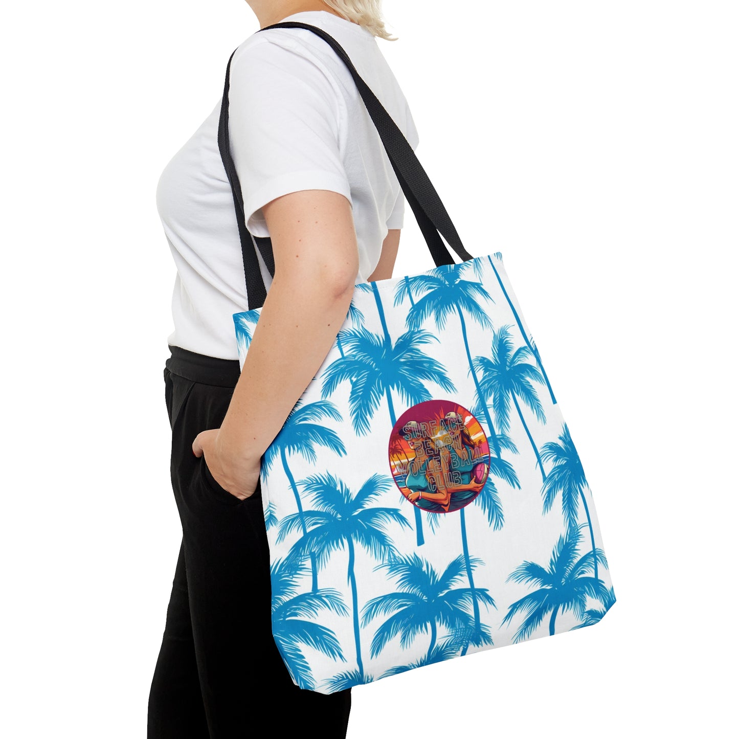 Surface Beach Volleyball Club Travel Tote Bag