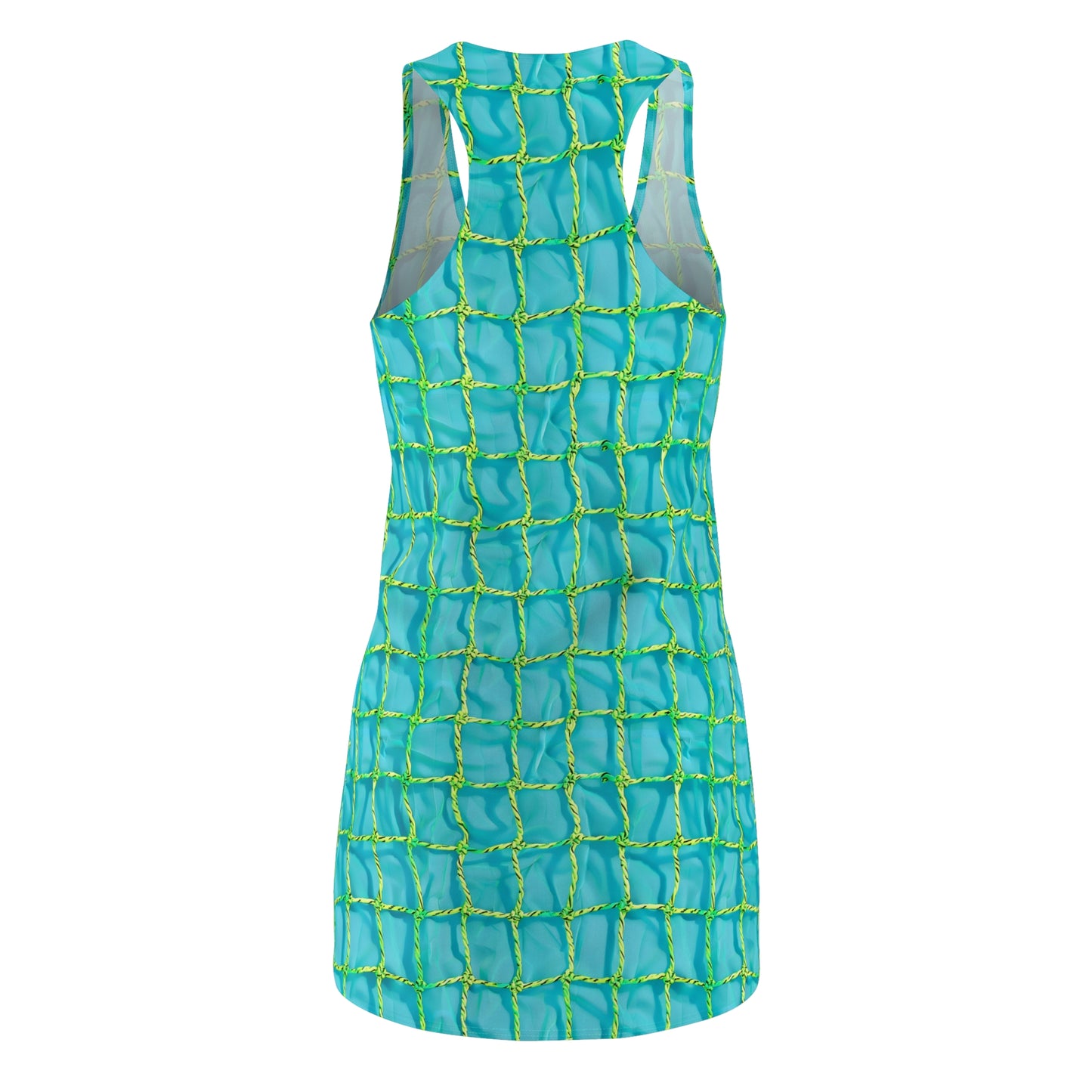 Surface Beach Volleyball Club Designer Women's Cut & Sew Racerback Cover Up Dress Louis IV Collection