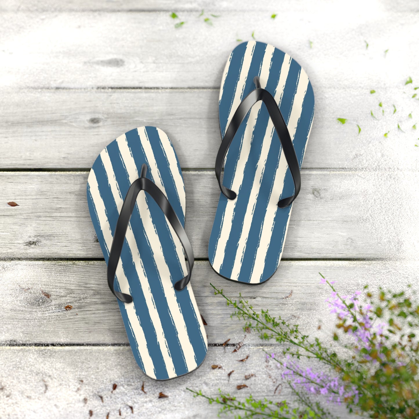 Moda Urbano Nautical Designer Flip Flops