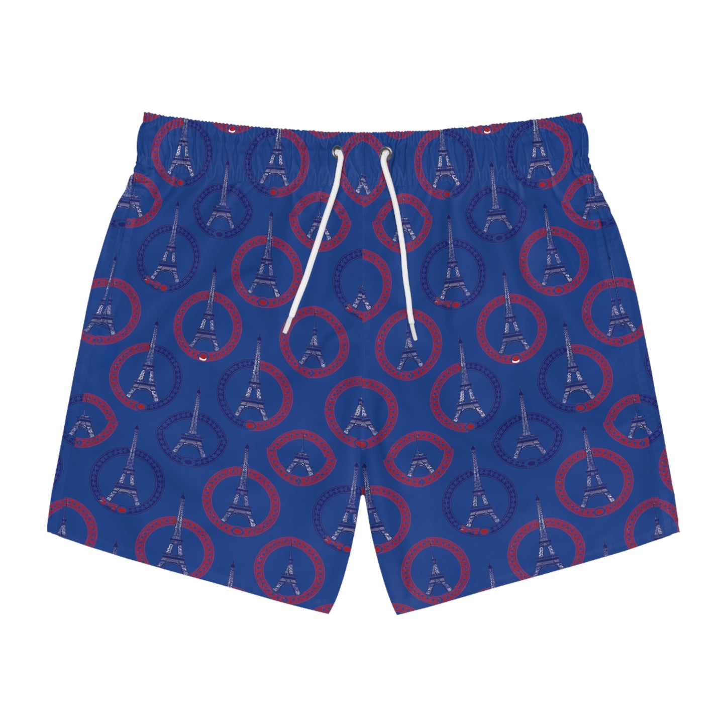 Paris Olympics Inspired Surface Beach Volleyball Club Modern Swim Trunks