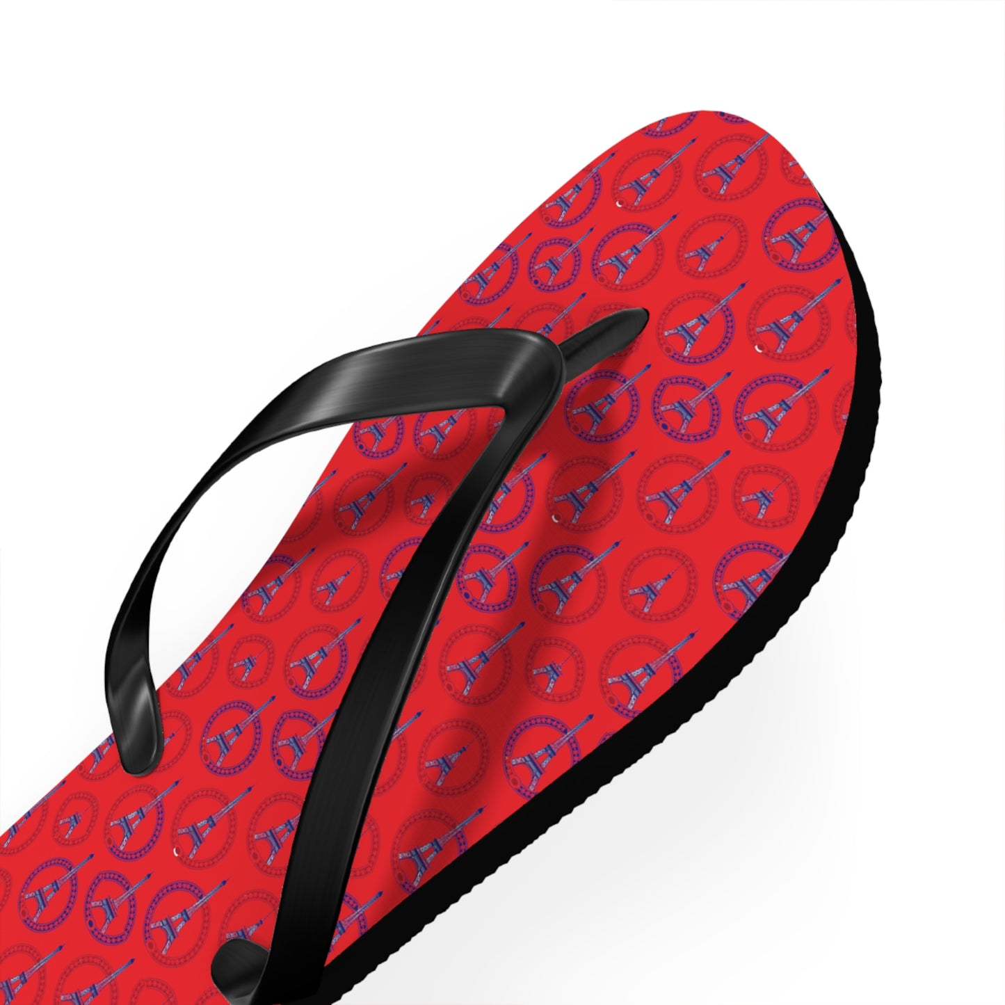 Paris Olympics Inspired Moda Urbano Designer Flip Flops