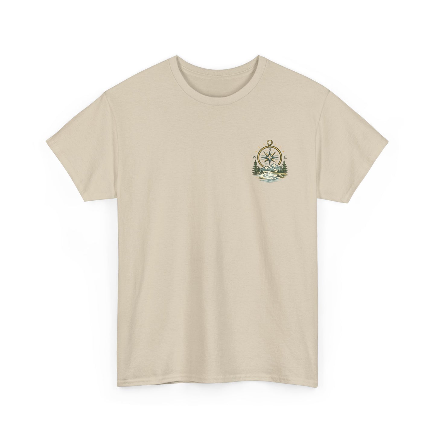 Adventure Compass Tee — "You Can't Control Everything" Outdoor Graphic T‑Shirt
