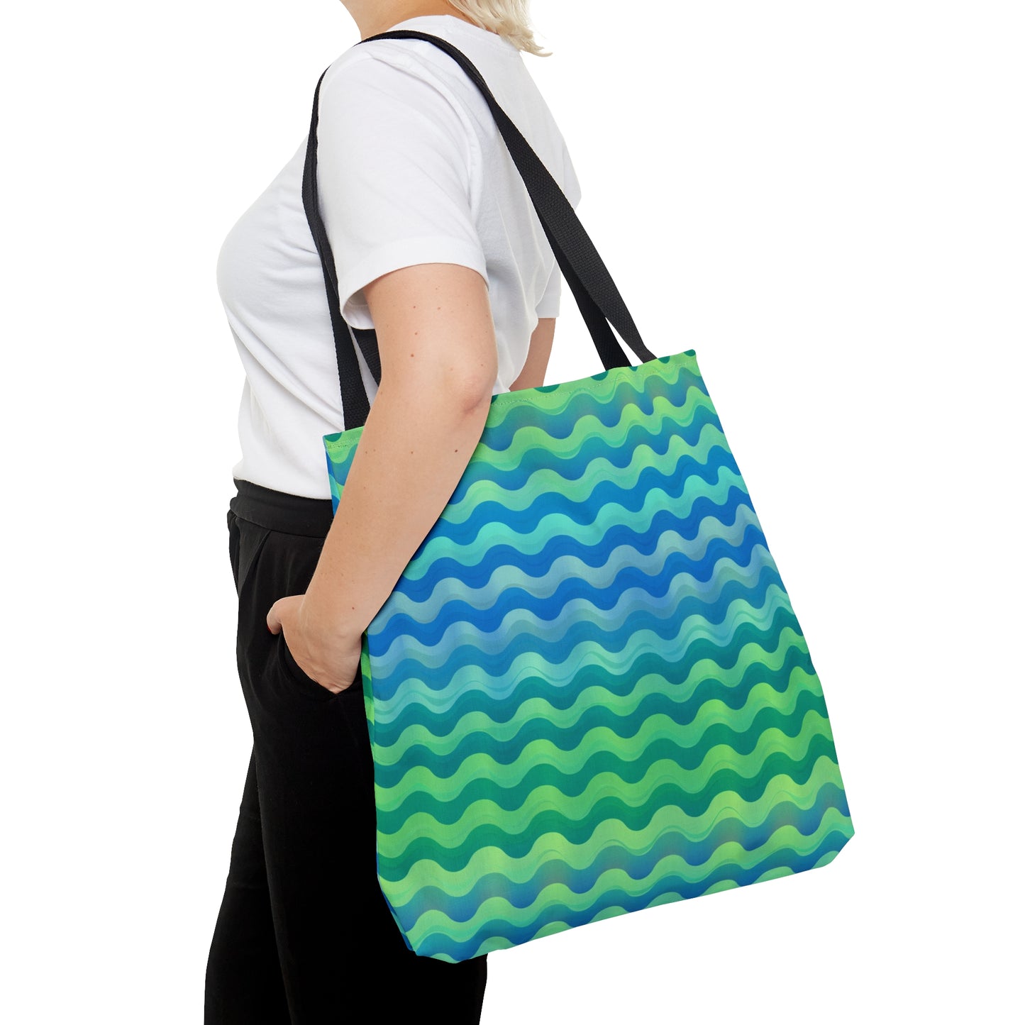 Moda Urbano Waves Travel Tote Bag