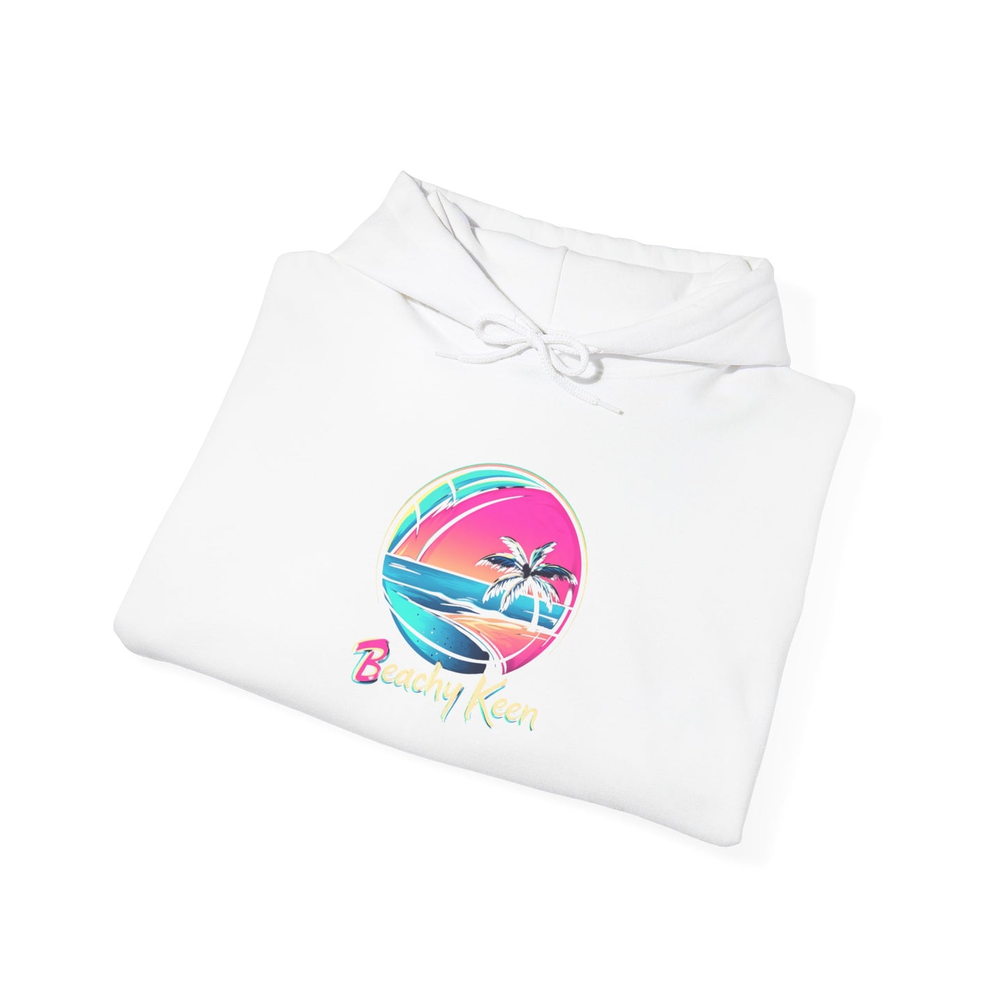 Beachy Keen Surface Beach Volleyball Unisex Heavy Blend™ Hooded Sweatshirt