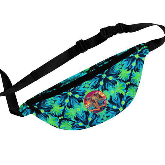 Surface Beach Volleyball Club Floral Logo Fanny Pack