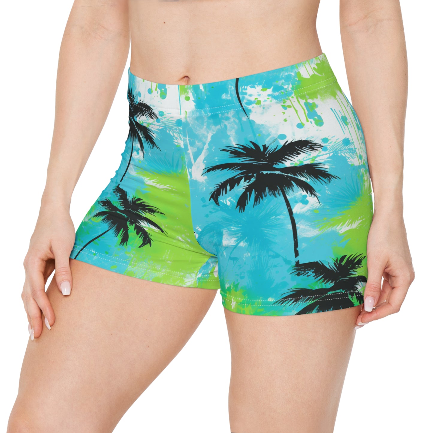 Surface Beach Volleyball Club Women's Spandex Volleys (AOP)