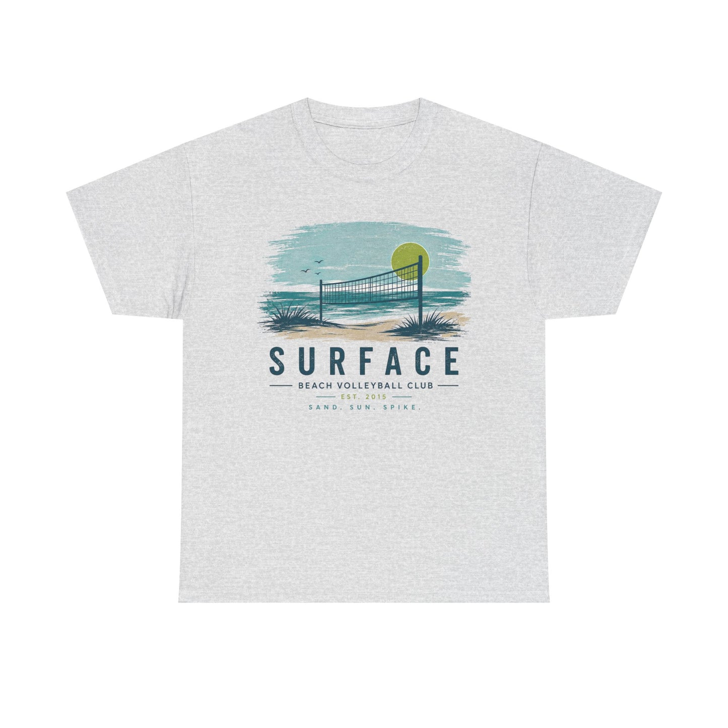 Surface Beach Volleyball Club T-Shirt – Vintage Coastal Volleyball Tee