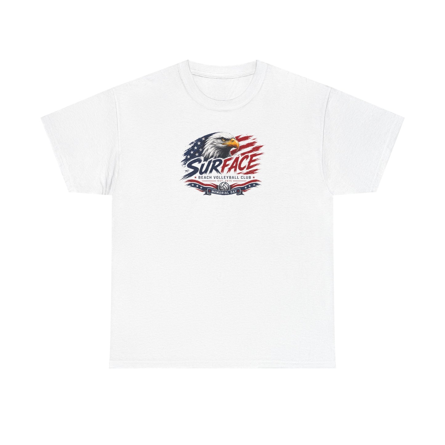 Surface Eagle American Flag T-Shirt - Patriotic Vintage USA Graphic Tee