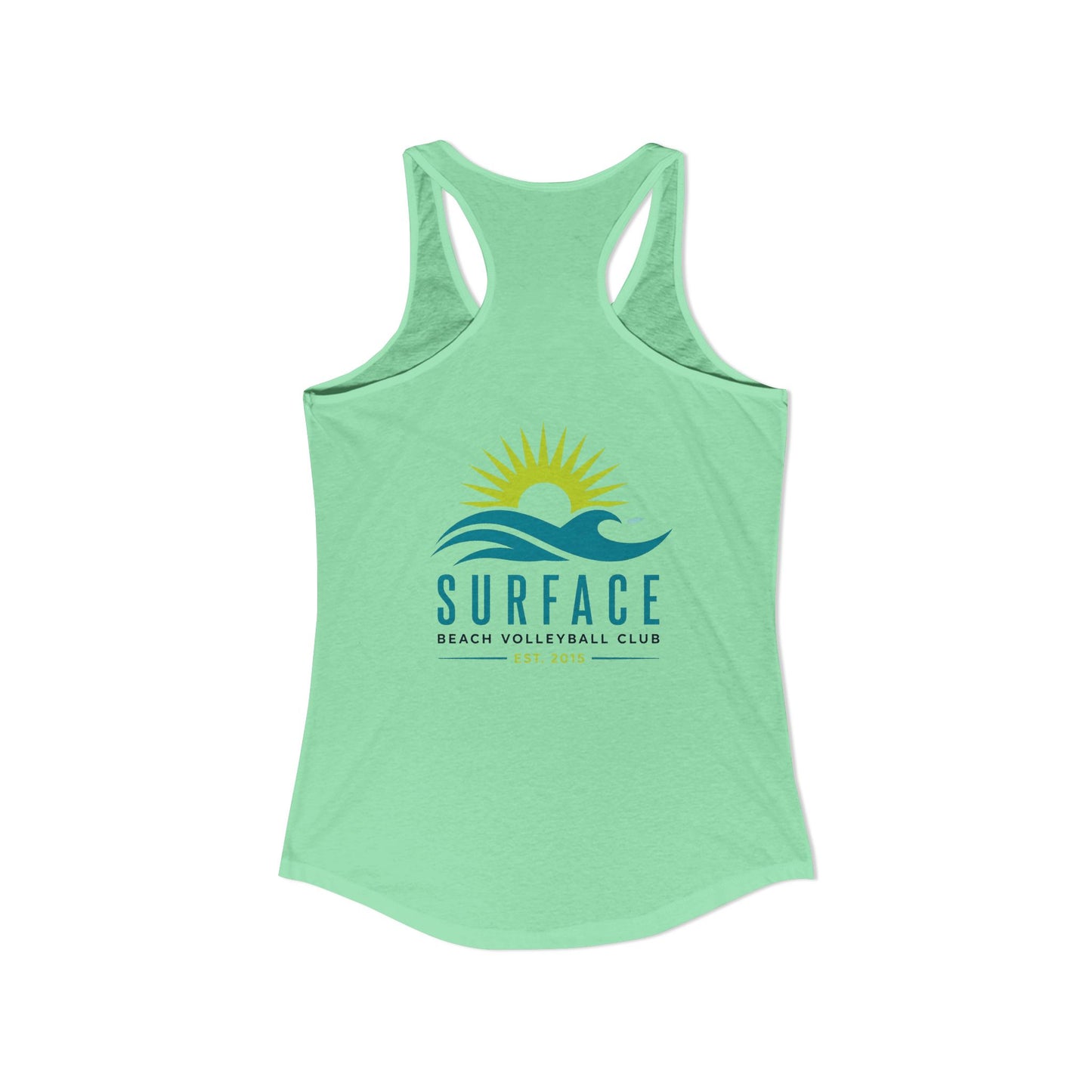 Surface Beach Volleyball Club Women's Racerback Tank - Beach Vibes