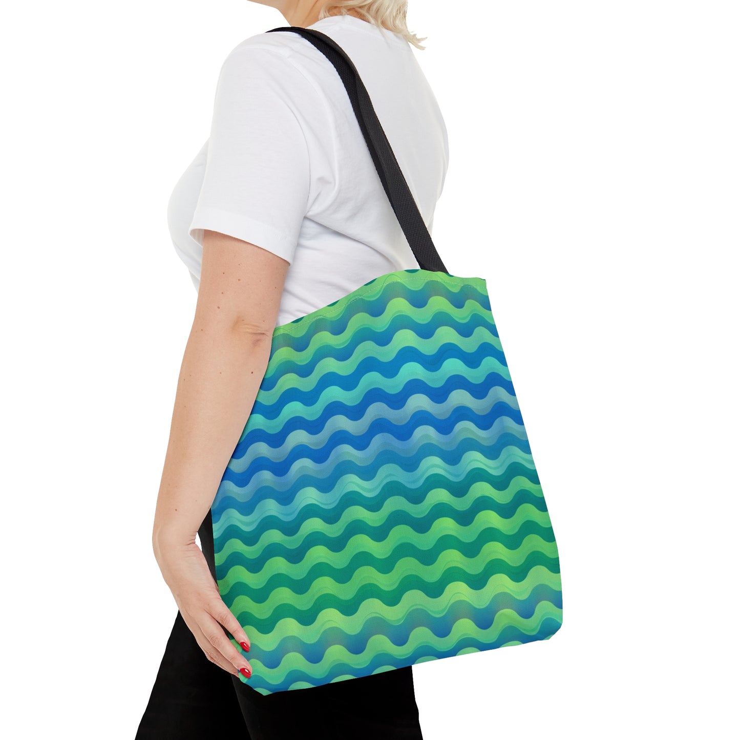 Moda Urbano Waves Travel Tote Bag