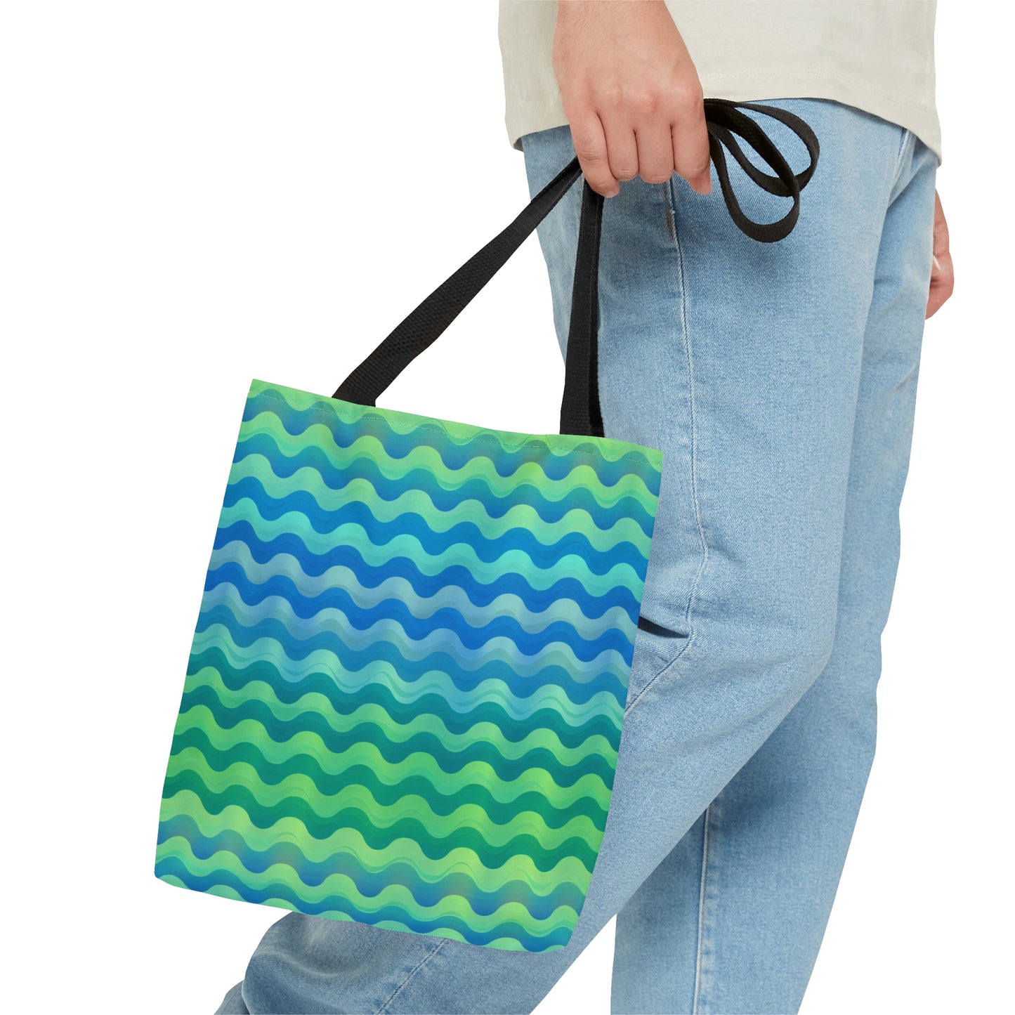 Moda Urbano Waves Travel Tote Bag