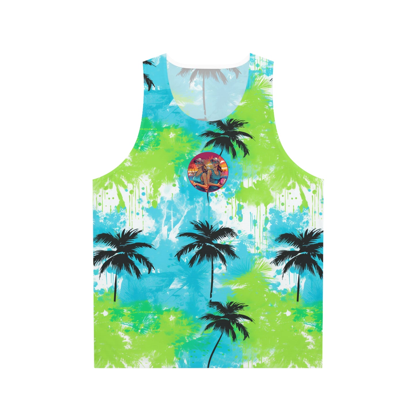 Surface Beach Volleyball Club Unisex Tank Top (AOP)